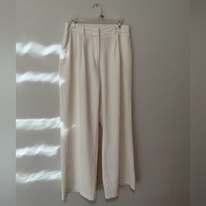 Elegant Cream Women's Pants